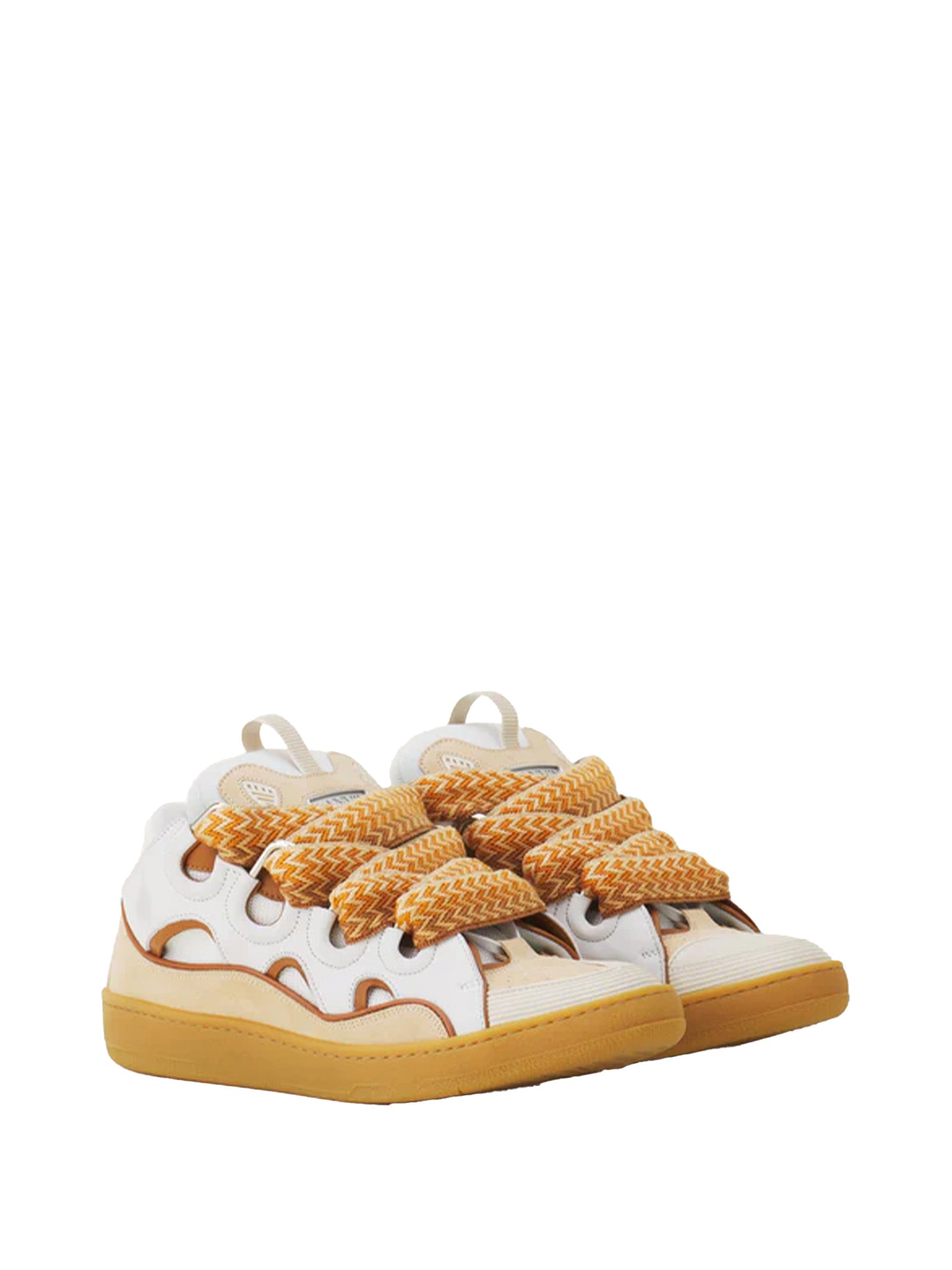 Lanvin Sneakers Optic White Honey Pl Calf