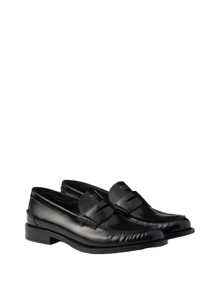 Prada Sandals Black Calf Leather