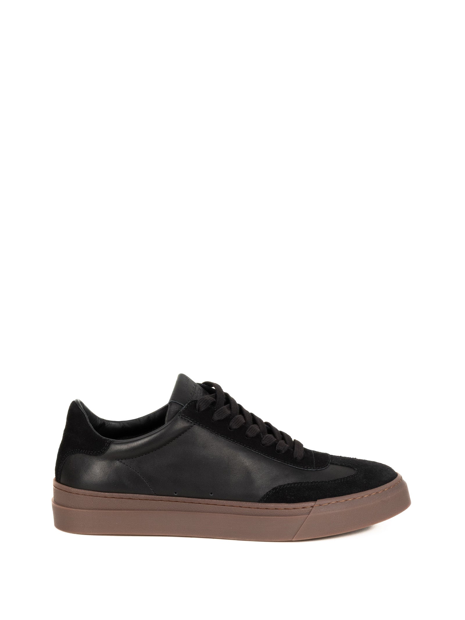 Stokton Sneakers Black Leather / Suede