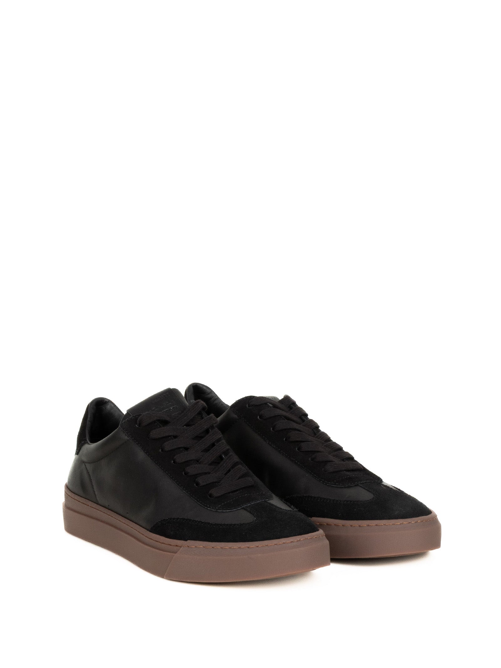 Stokton Sneakers Black Leather / Suede