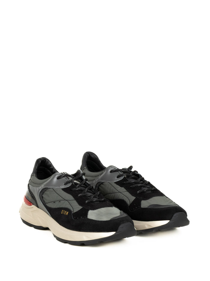 Stokton Sneakers Black Suede