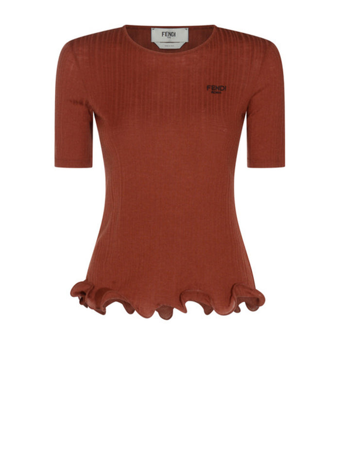 Fendi T-shirts and Polos Rust 25