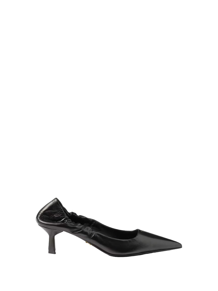 Prada With Heel Black Calf Leather