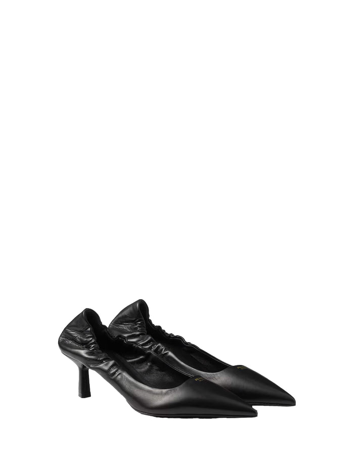 Prada With Heel Black Calf Leather
