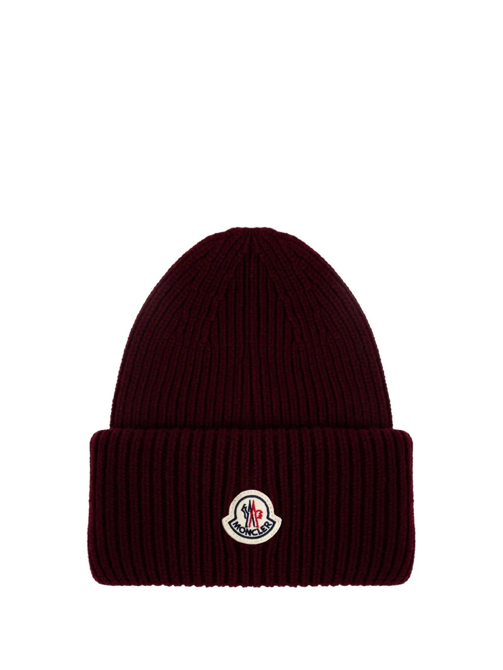 Moncler Hats Burgundy