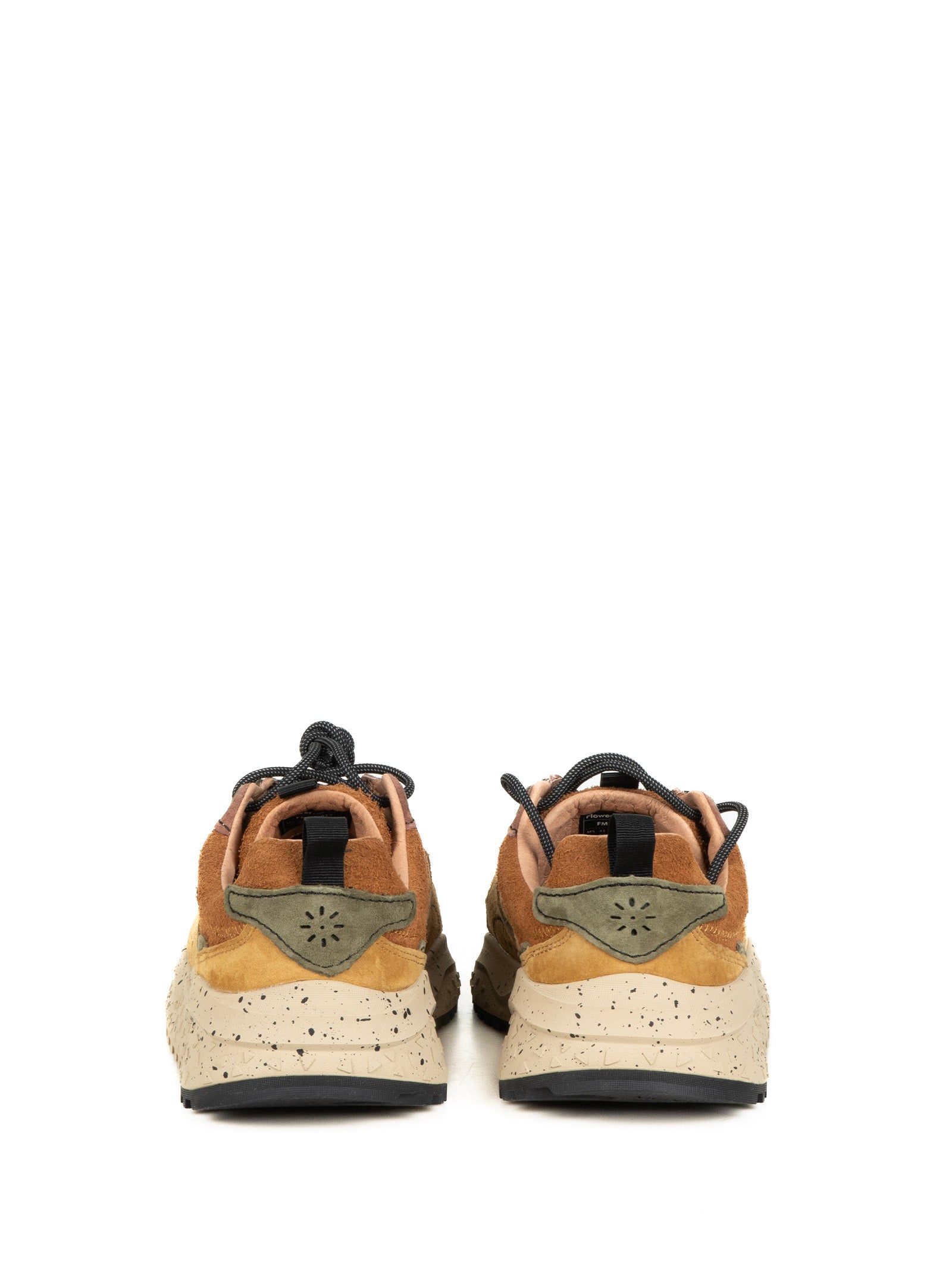 Flower Mountain Sneakers Cuoio Ocra Suede