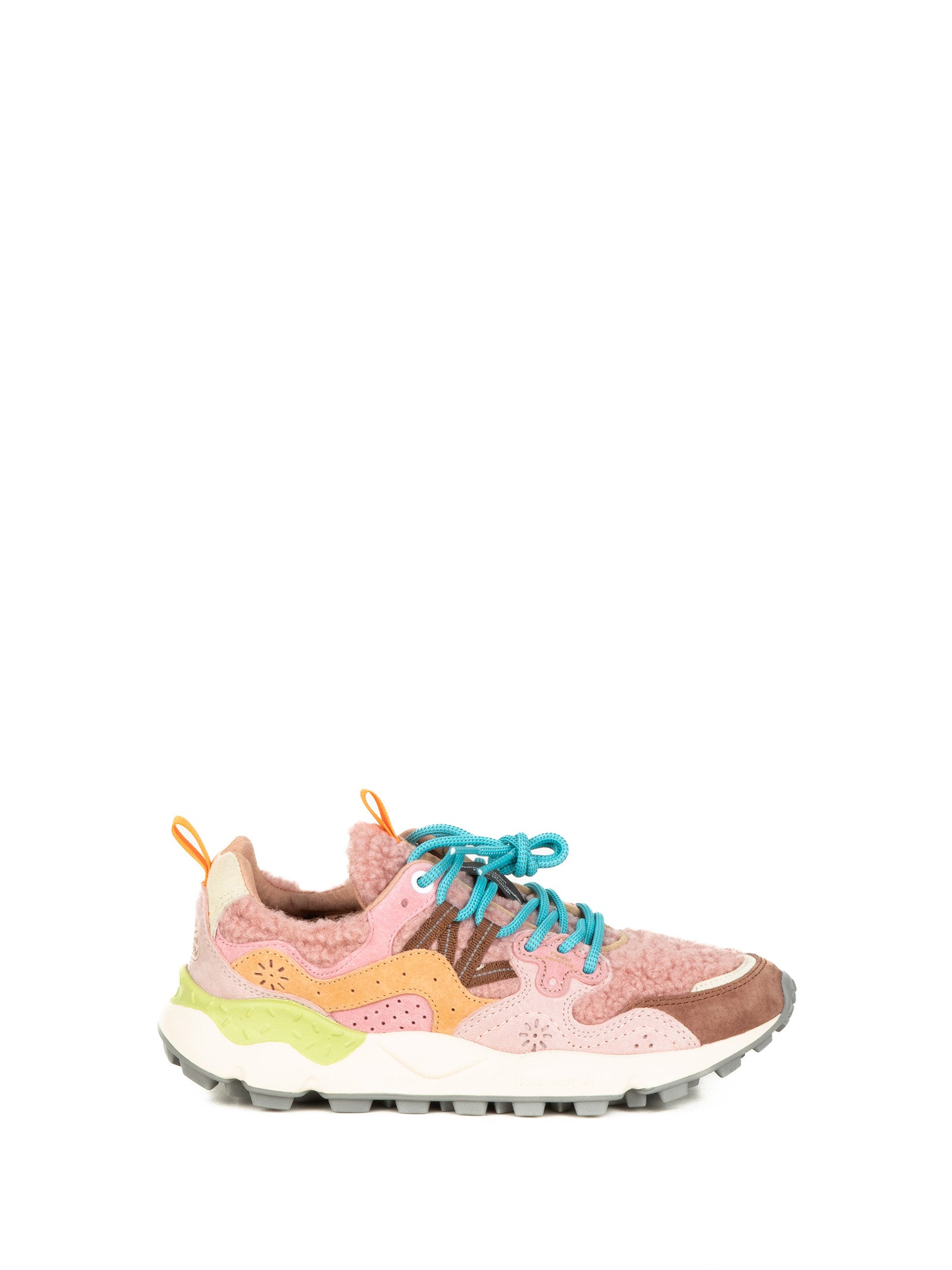 Flower Mountain Sneakers Arancio Rosa
