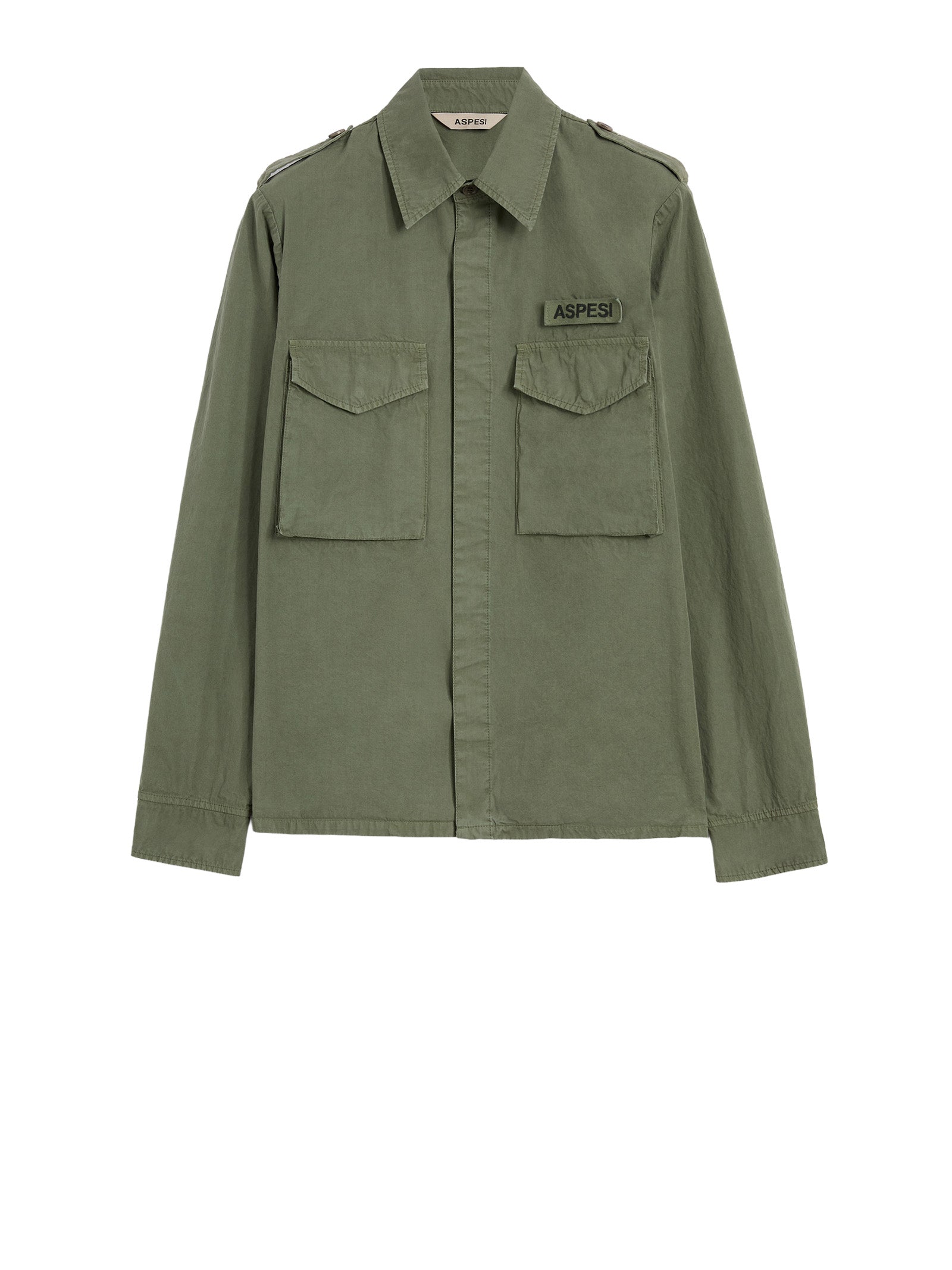 Aspesi Shirts Green