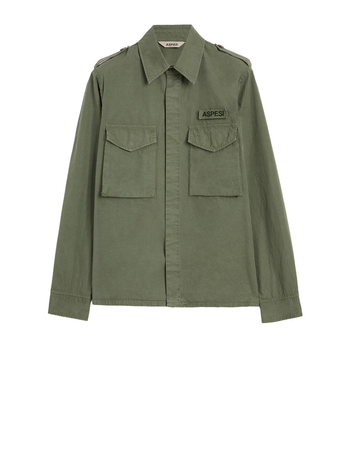 Aspesi Shirts Green