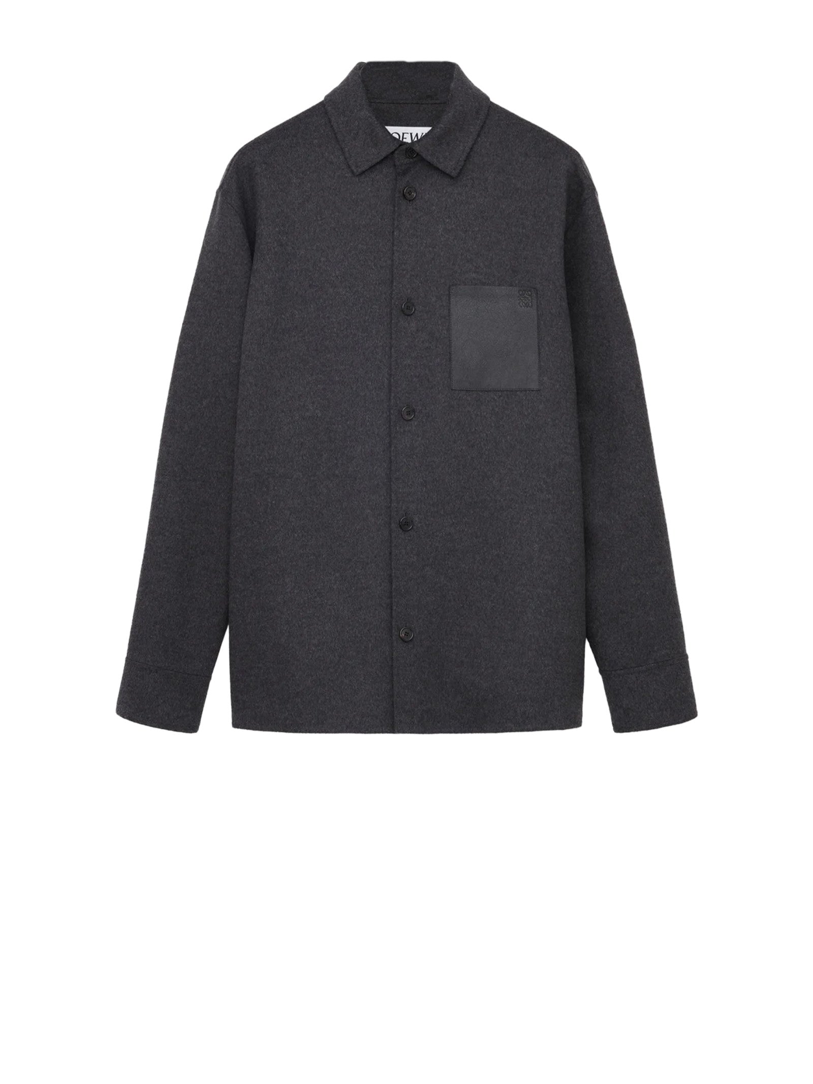 Loewe Shirts Charcoal Melange