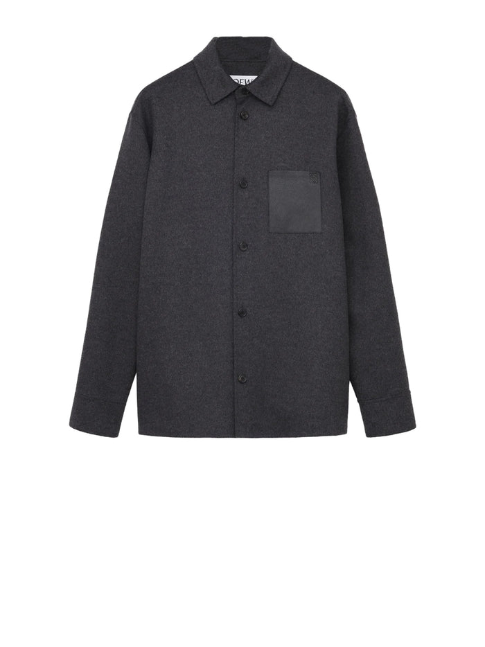 Loewe Shirts Charcoal Melange