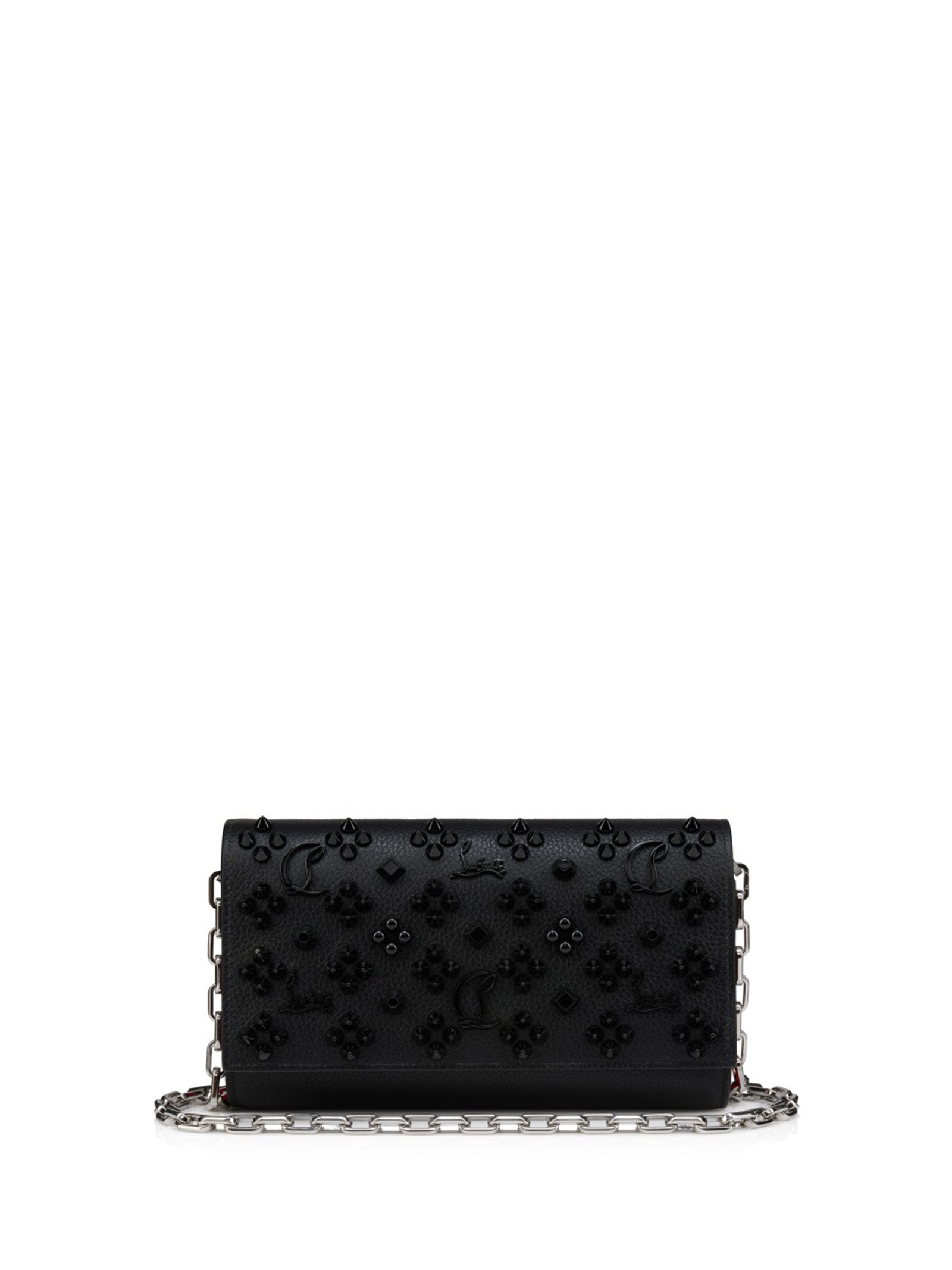 LOUBOUTIN Bags Black Leather