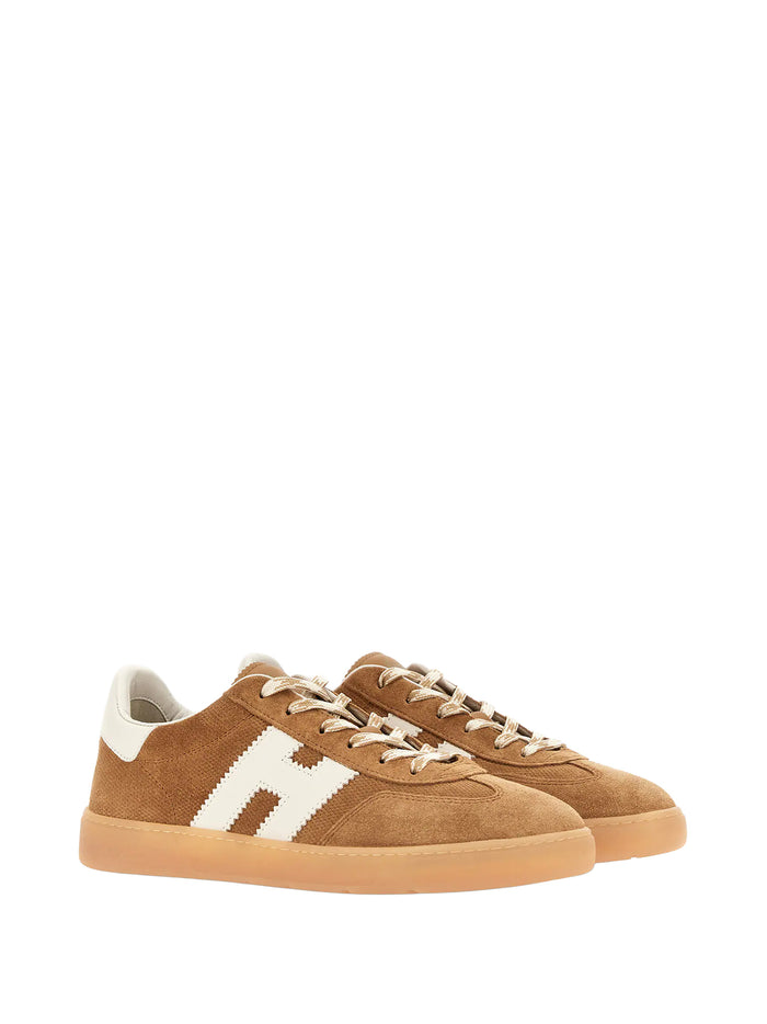Hogan Sneakers Leather Brown