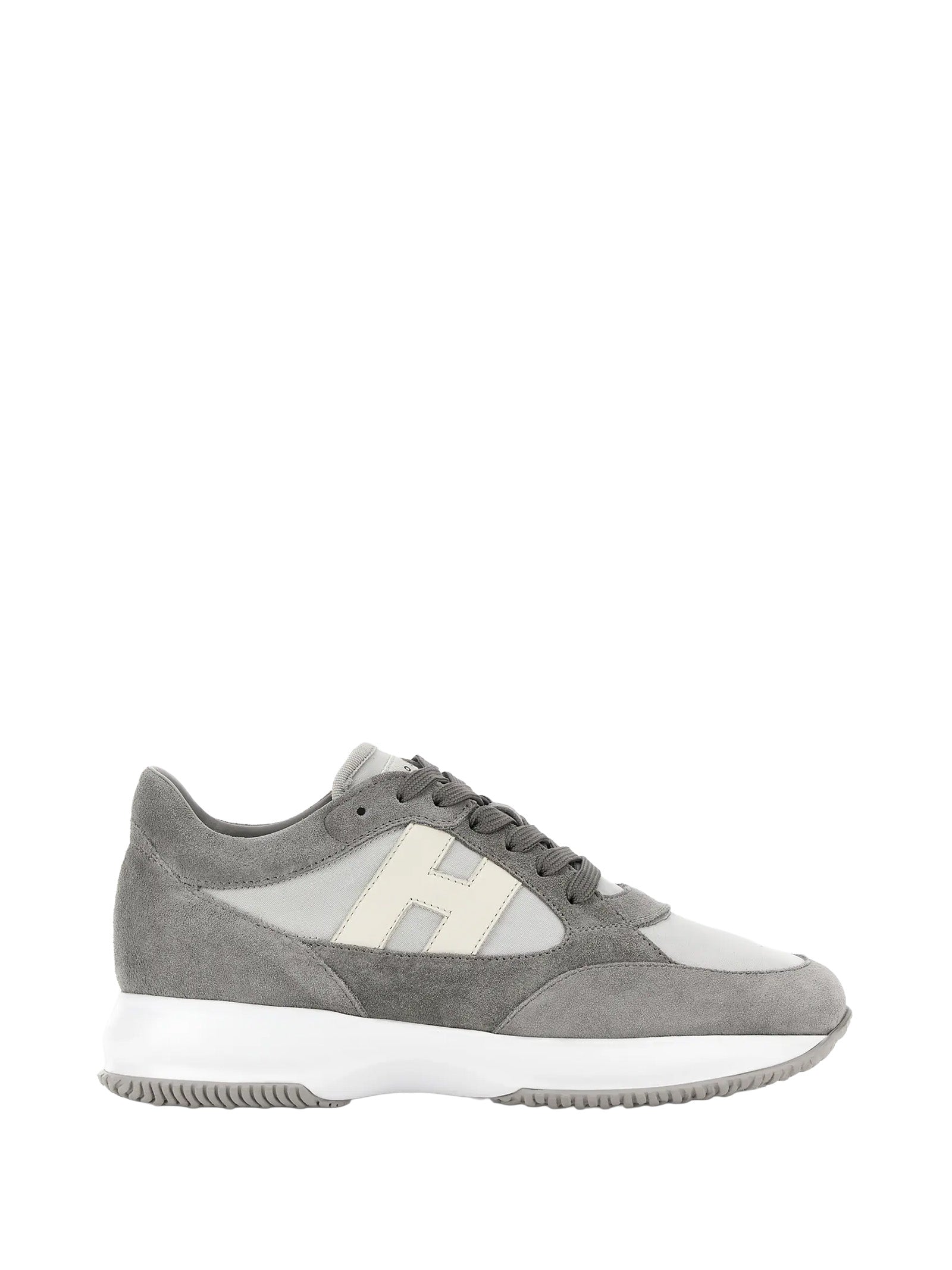 Hogan Sneakers Grey Leather