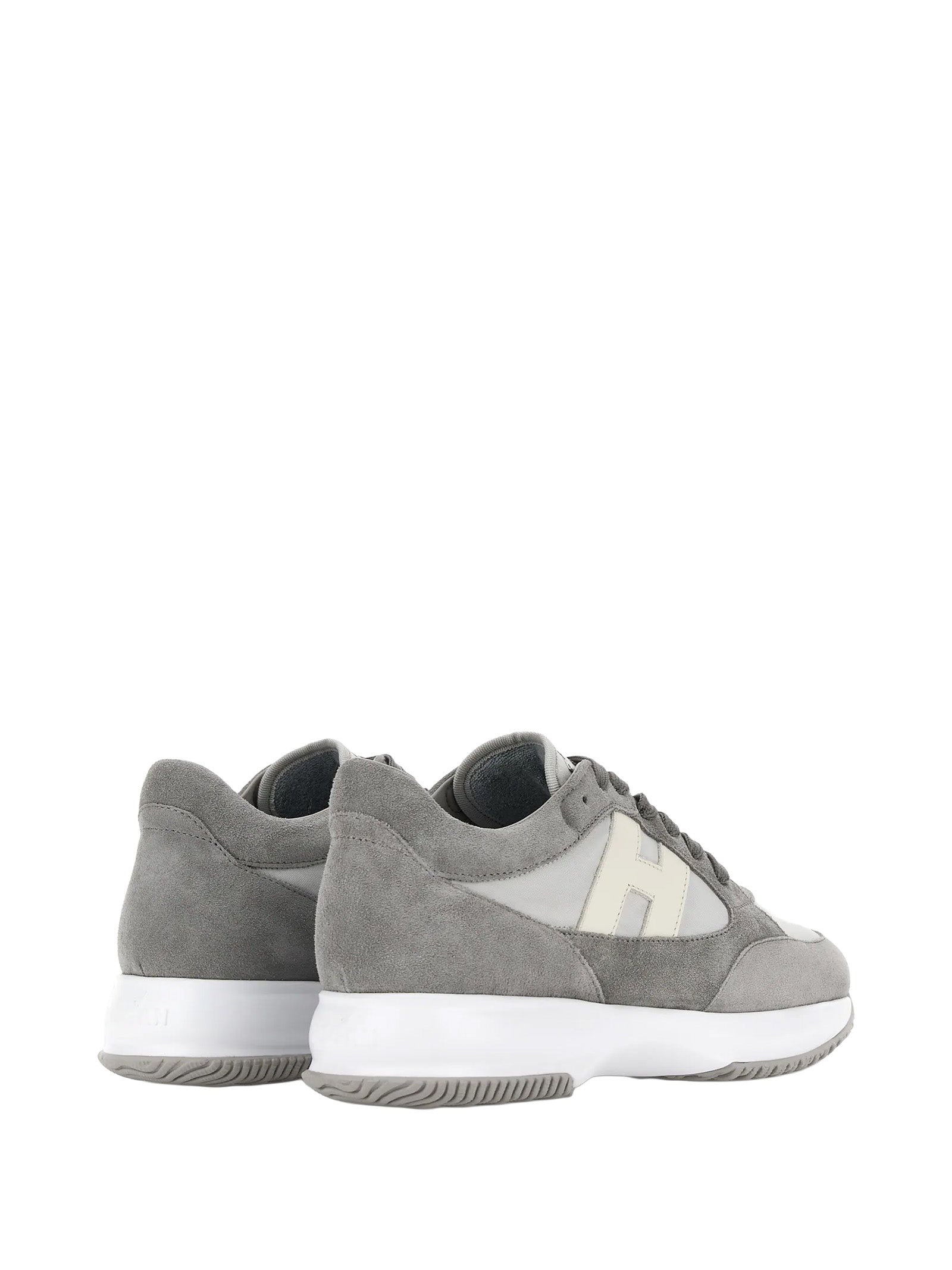 Hogan Sneakers Grey Leather