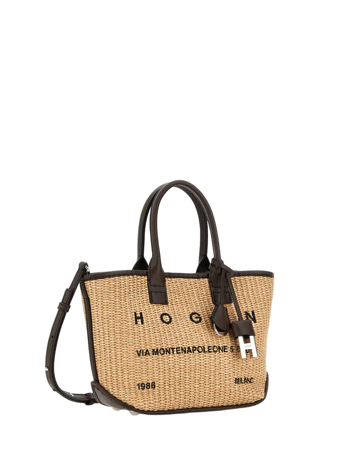 Hogan Bags Crema Chiaro Coconut Leather