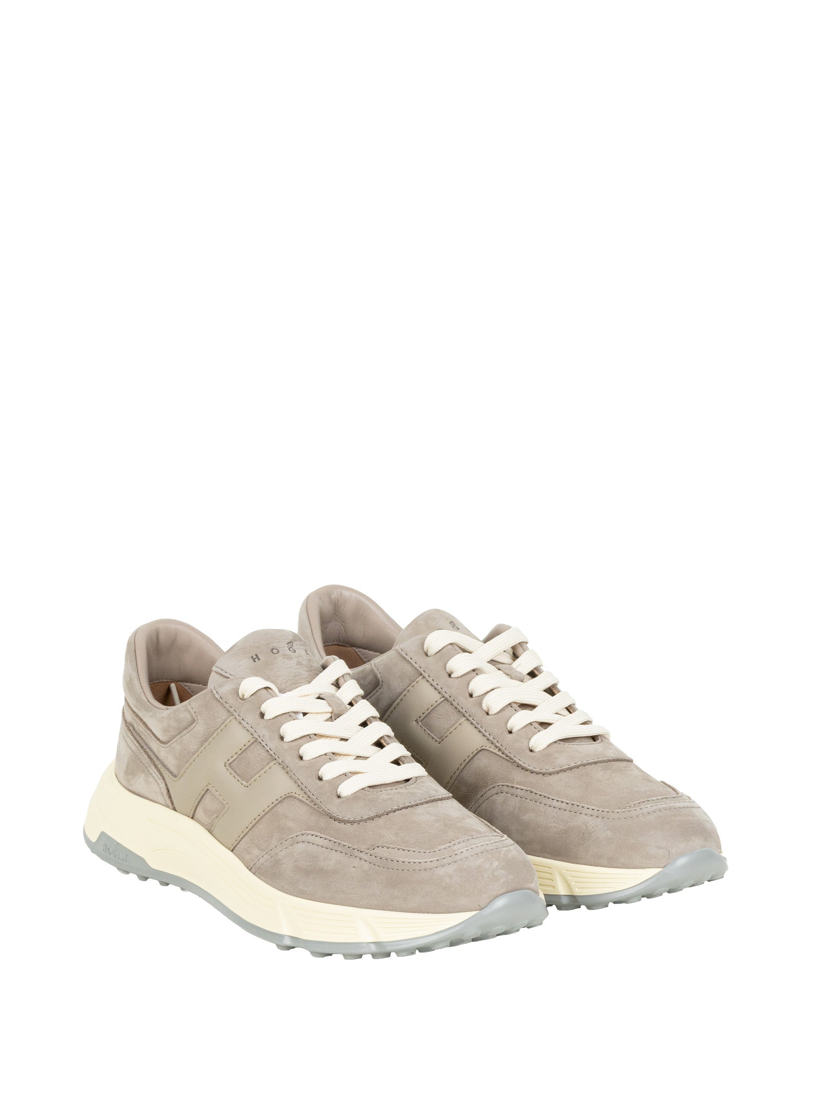 Hogan Sneakers Beige Leather