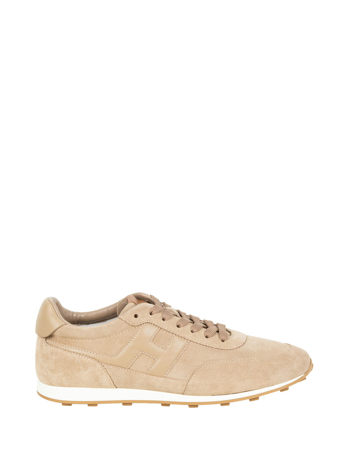 Hogan Sneakers Beige Leather