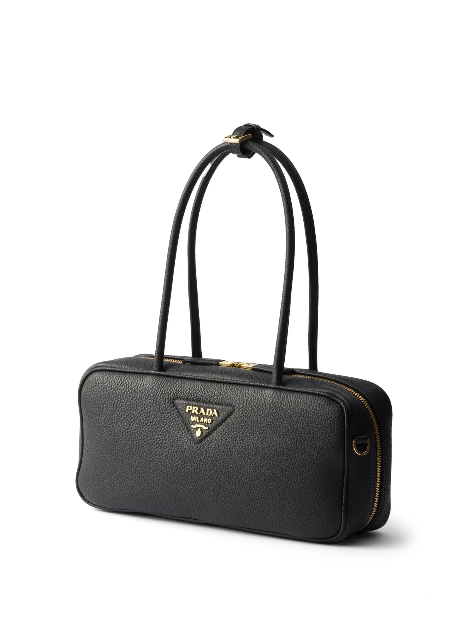 Prada Bags Black Calf Leather