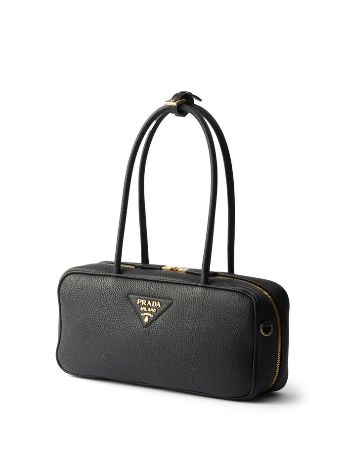 Prada Bags Black Calf Leather