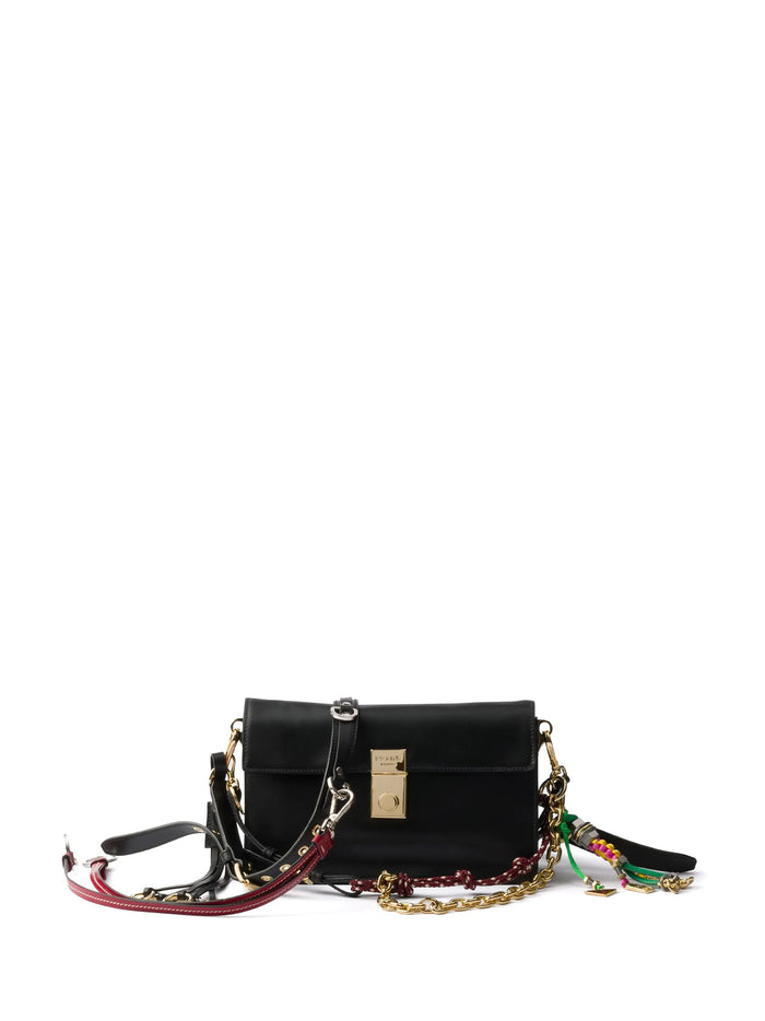 Prada Bags Black Calf Leather
