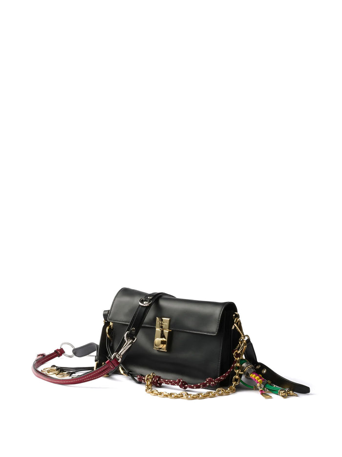 Prada Bags Black Calf Leather