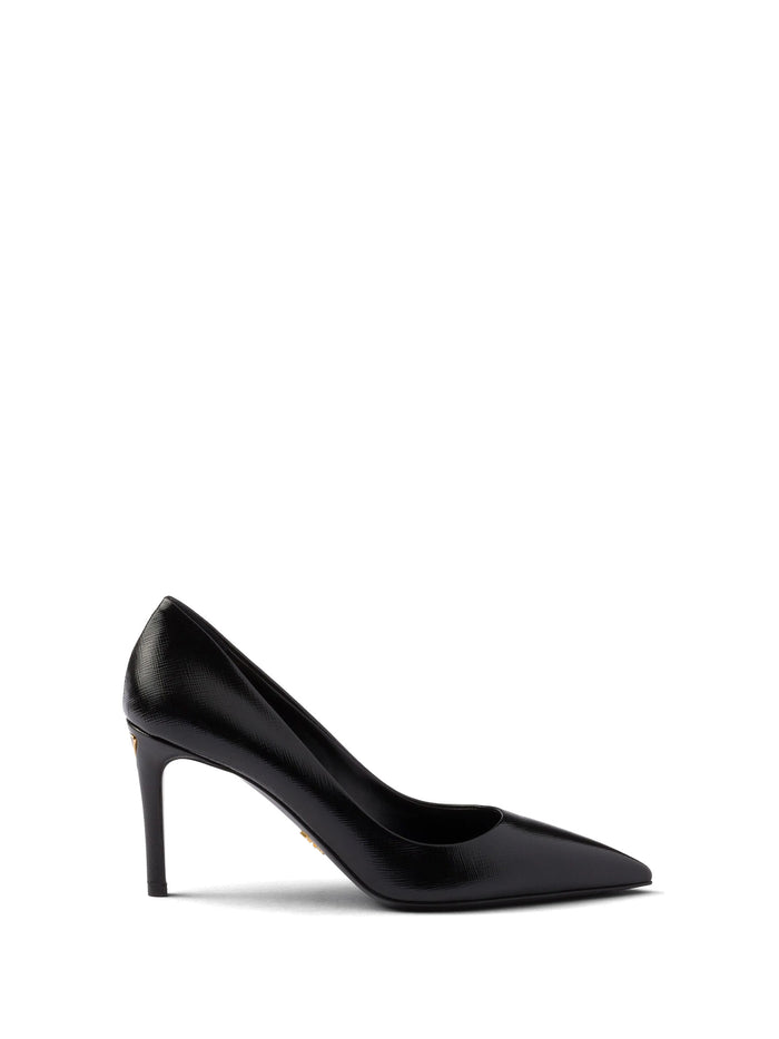 Prada With Heel Black Calf Leather
