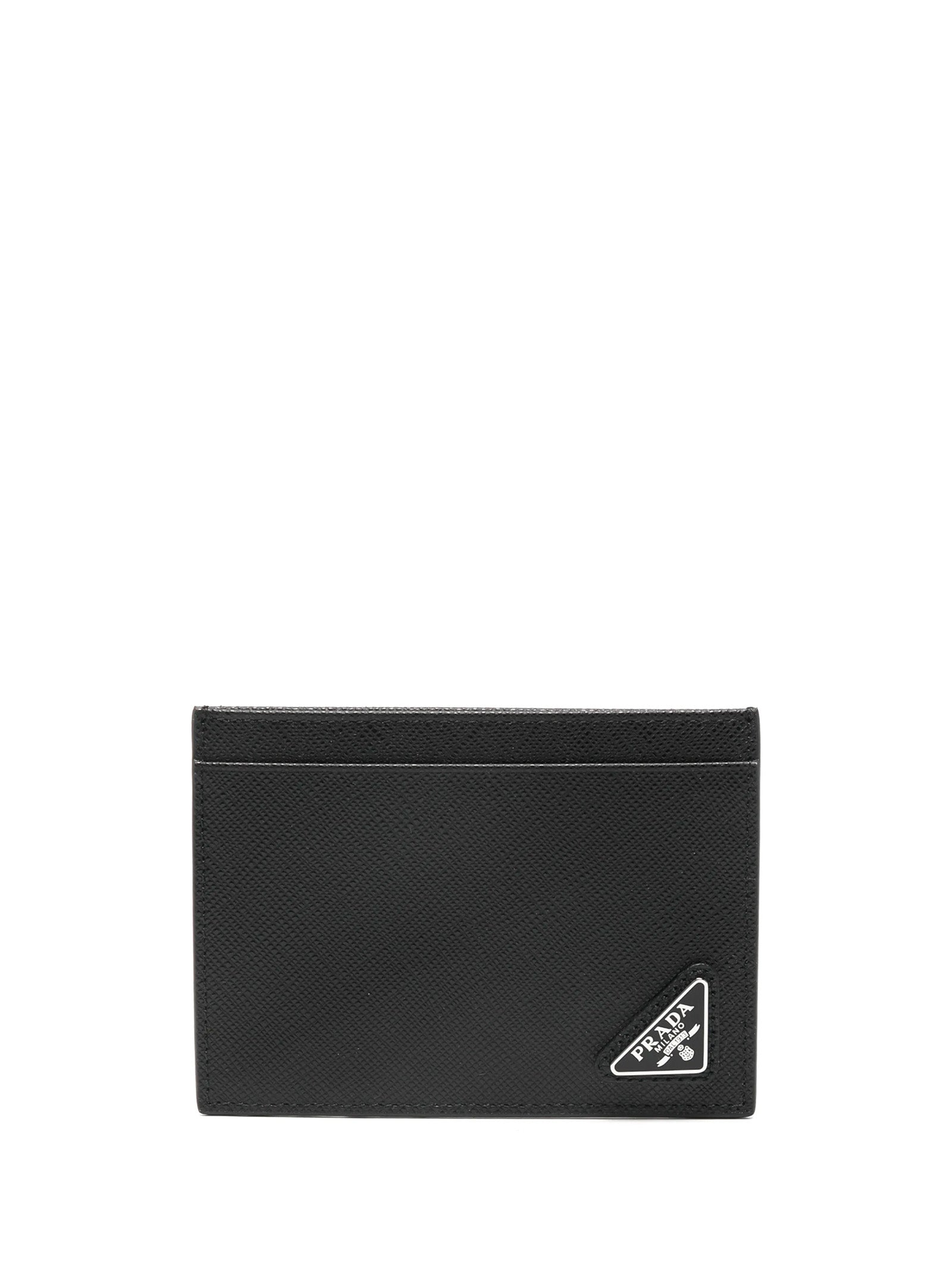 Prada Wallets Black Calf Leather