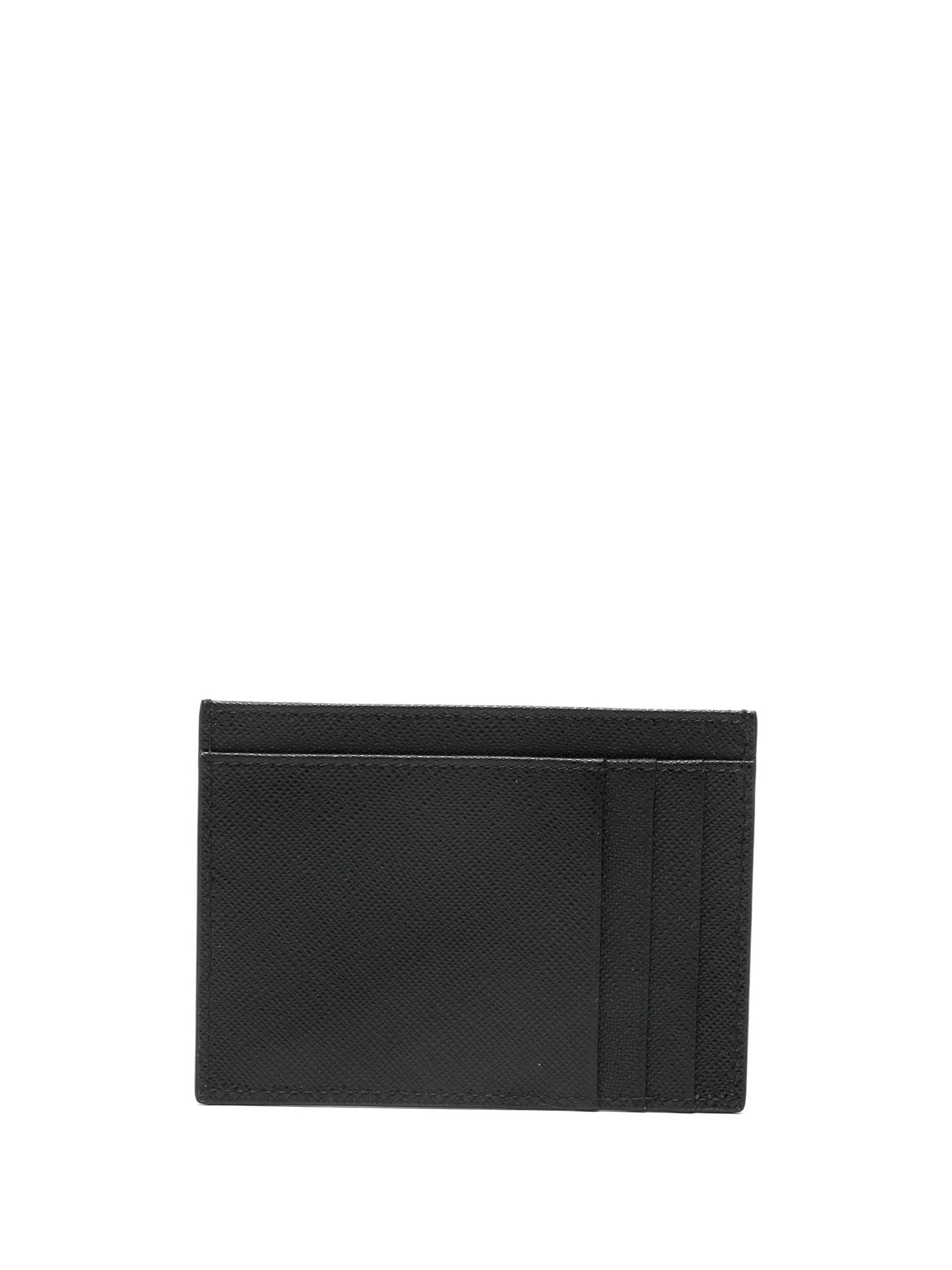 Prada Wallets Black Calf Leather