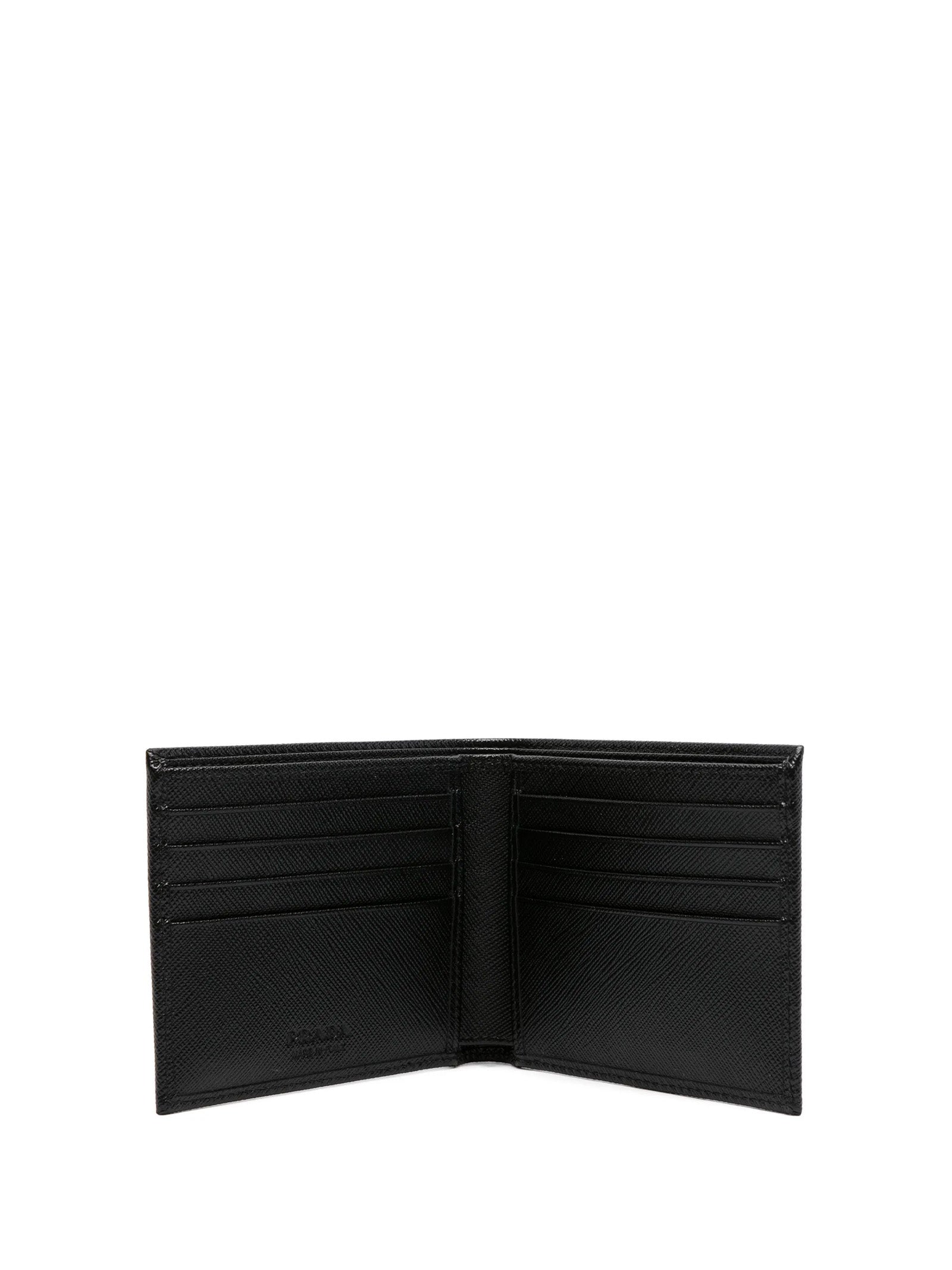 Prada Wallets Black Calf Leather