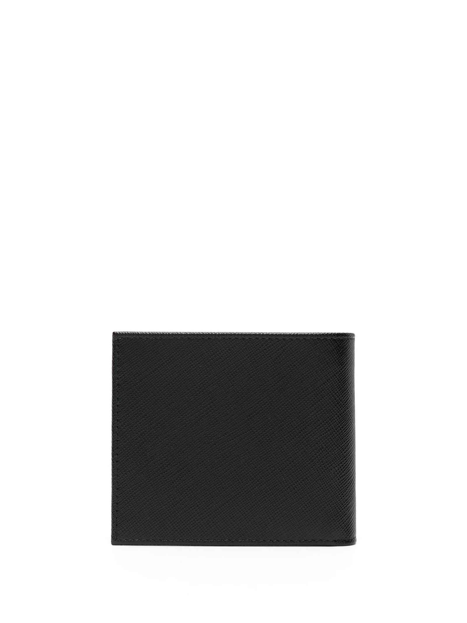 Prada Wallets Black Calf Leather