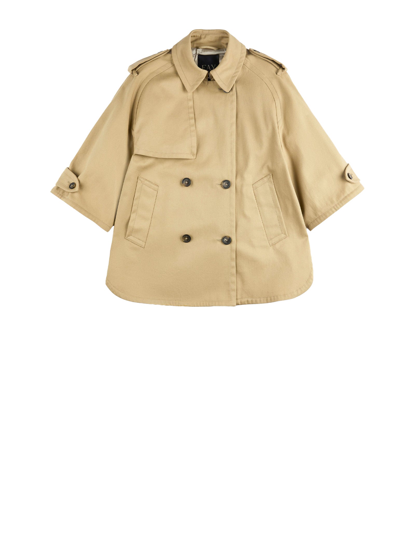Fay Coats Cammello Scuro