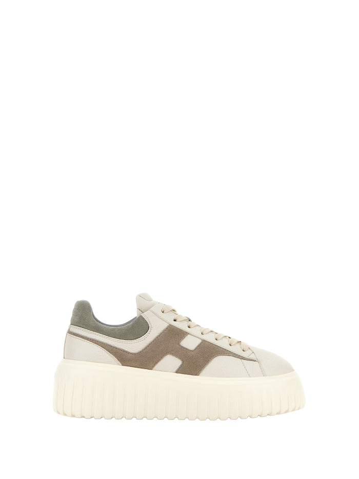 Hogan Sneakers Off-white Leather