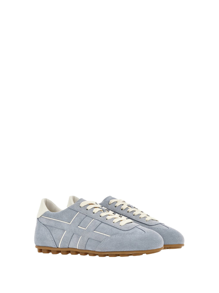 Hogan Sneakers Clear Blue Leather