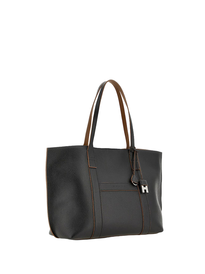 Hogan Bags Black Calf Leather
