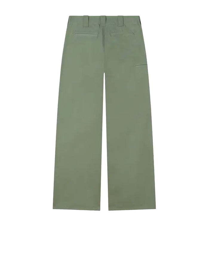 Kenzo Trousers Dark Khaki