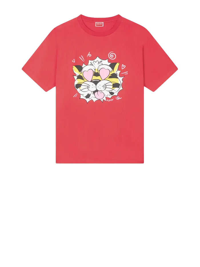 Kenzo T-shirts and Polos Red