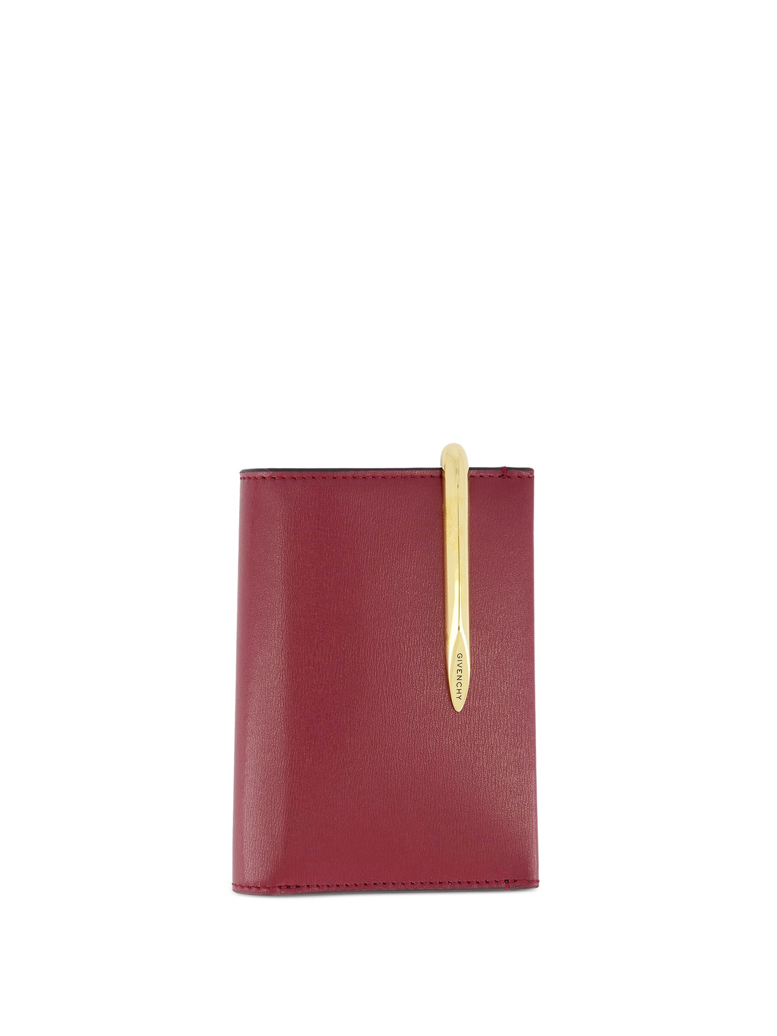Givenchy Wallets Purple Calf Leather