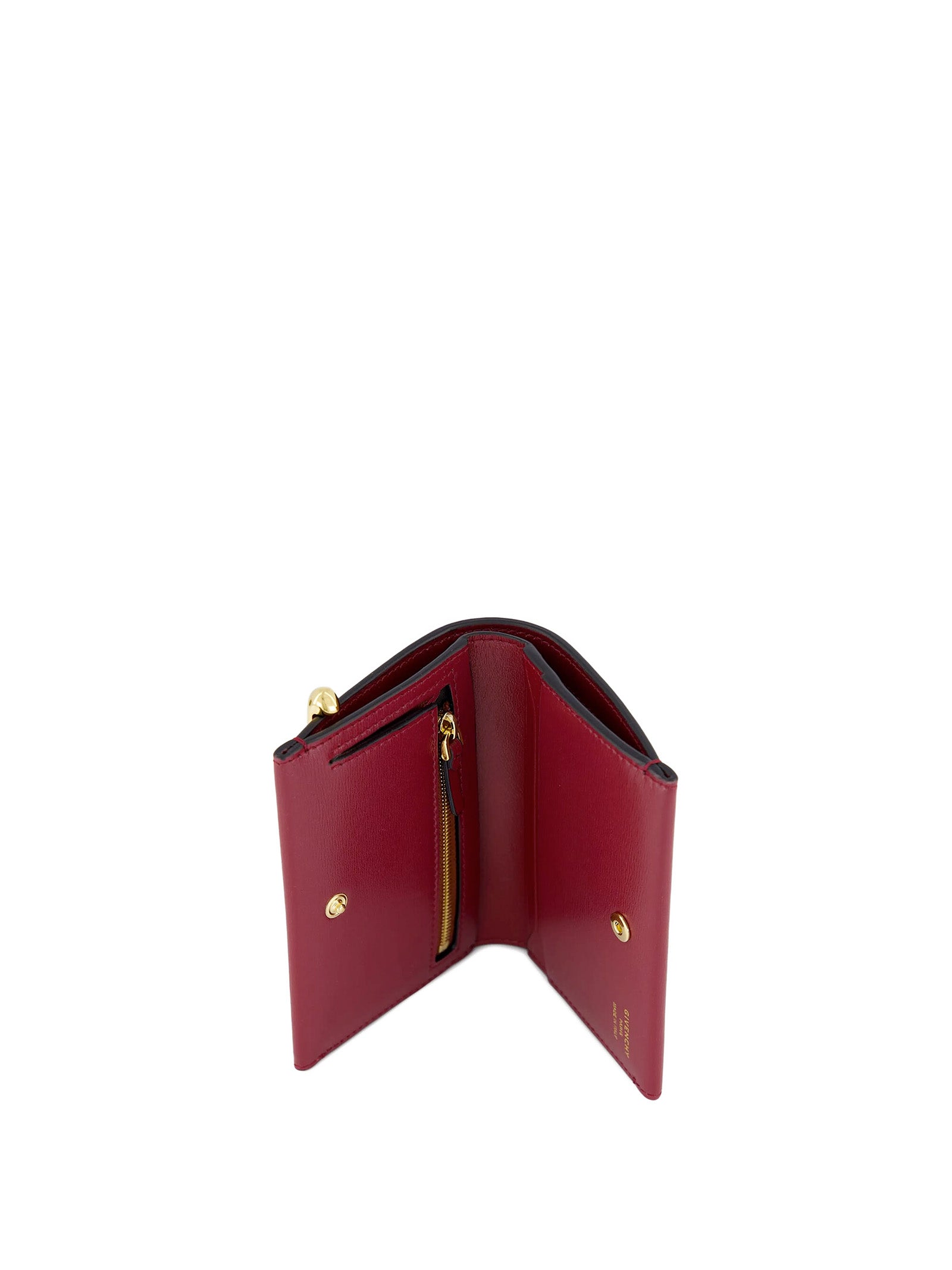 Givenchy Wallets Purple Calf Leather