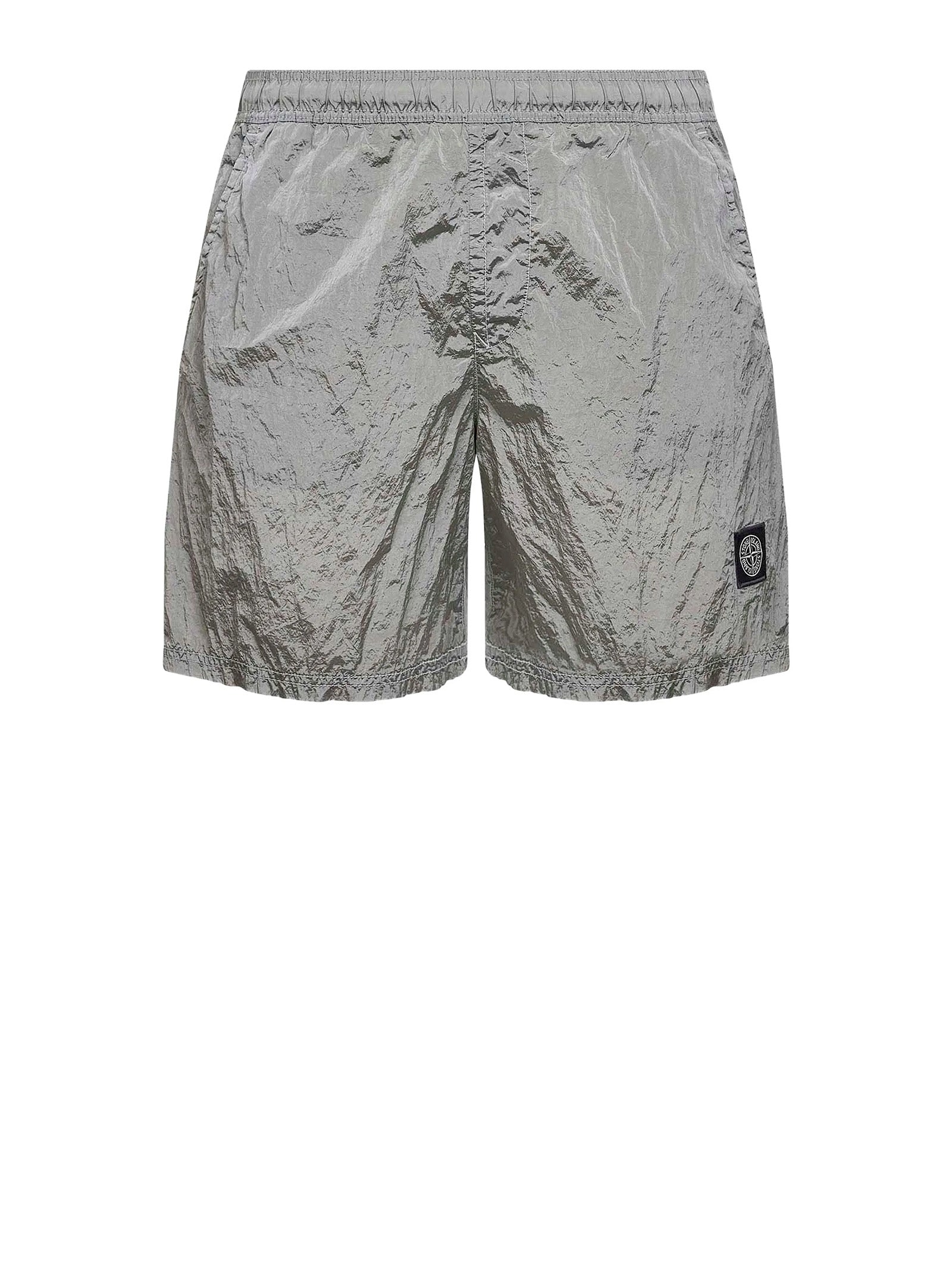 Stone Island Shorts Grey Fibra Poliammidica