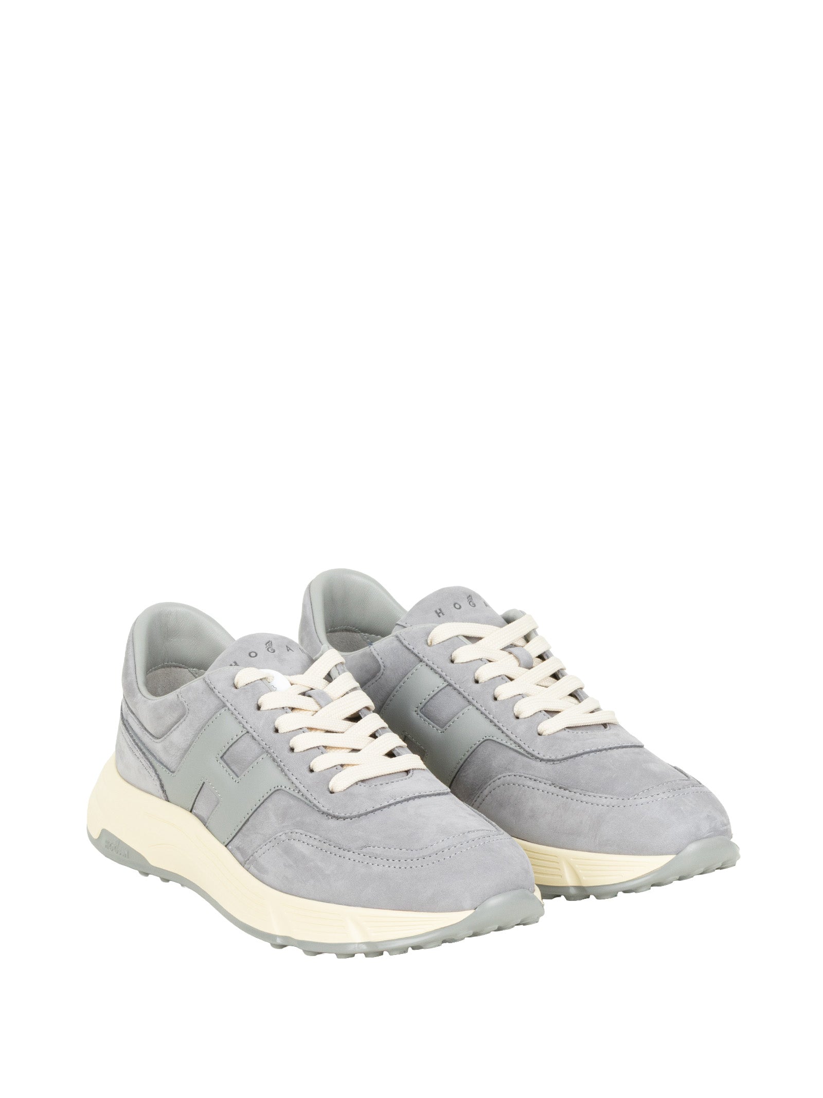 Hogan Sneakers Grey Leather