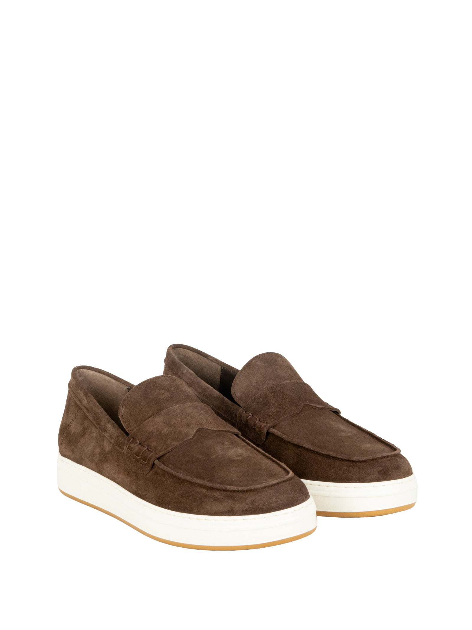 Hogan Flat shoes Brown Leather