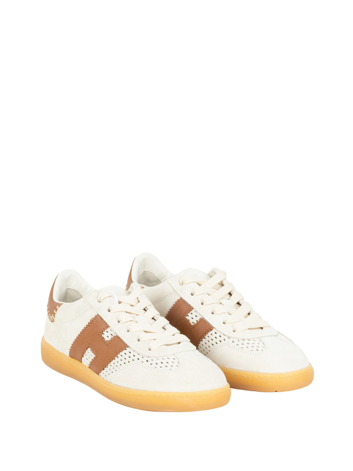 Hogan Sneakers Ghiaccio Cuoio Leather