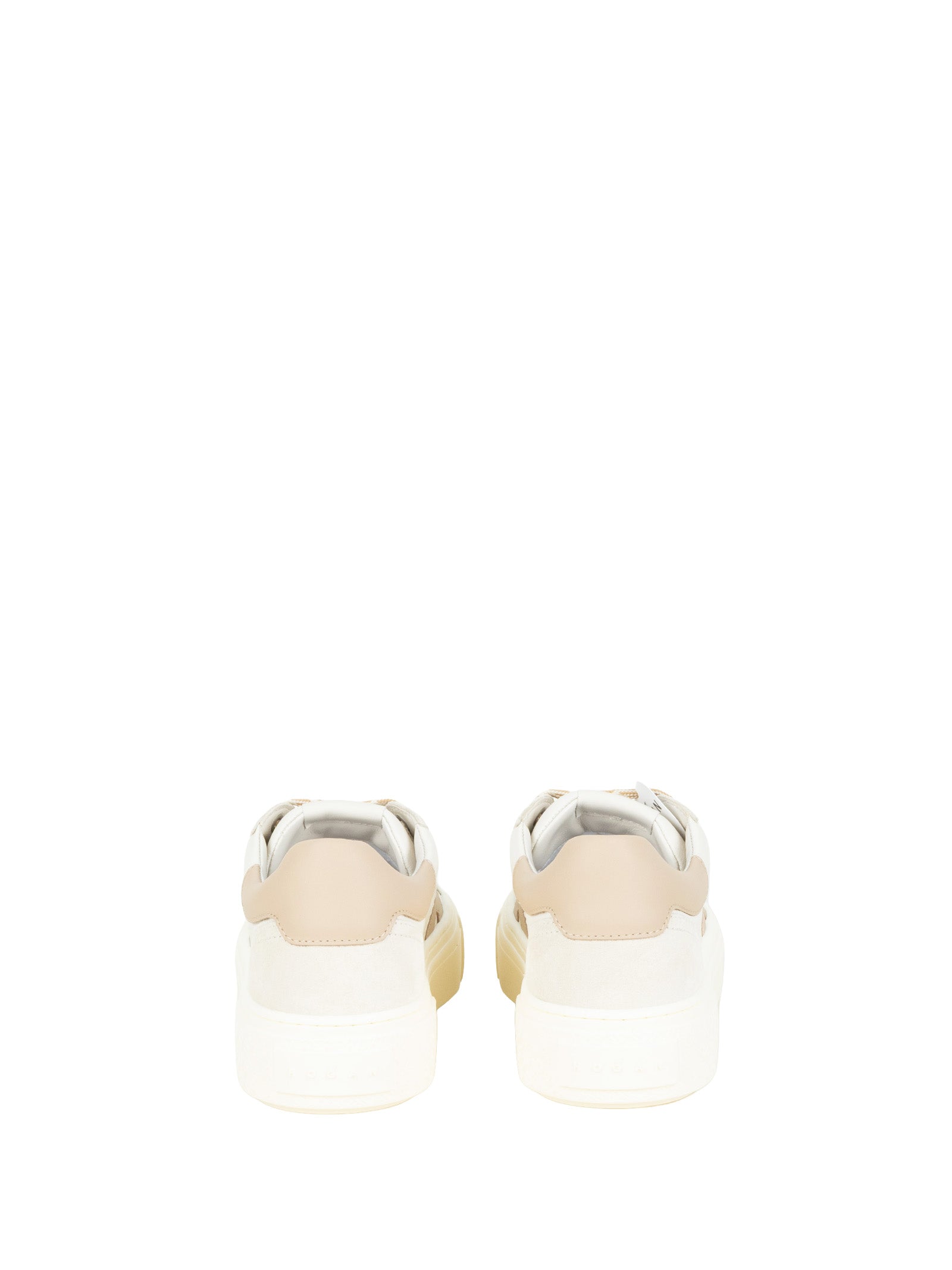 Hogan Sneakers Bianco Beige Leather