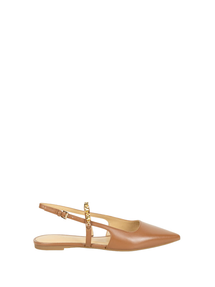 Michael Kors Flat shoes Luggage Cow Leather