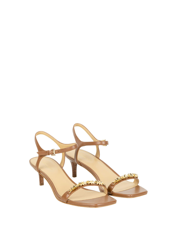 Michael Kors Sandals Luggage Cow Leather