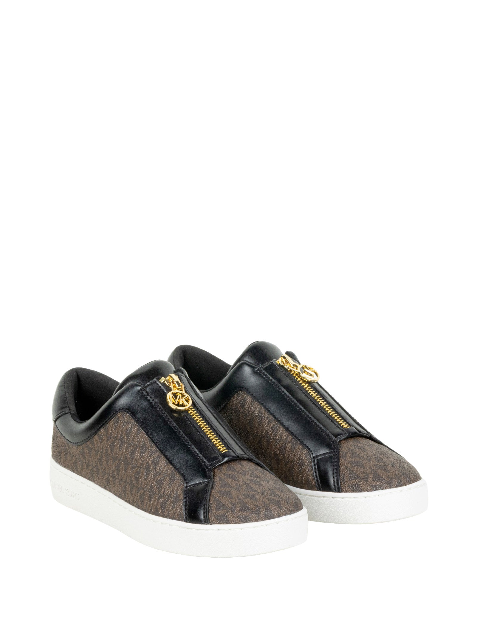 Michael Kors Sneakers Brown Textile