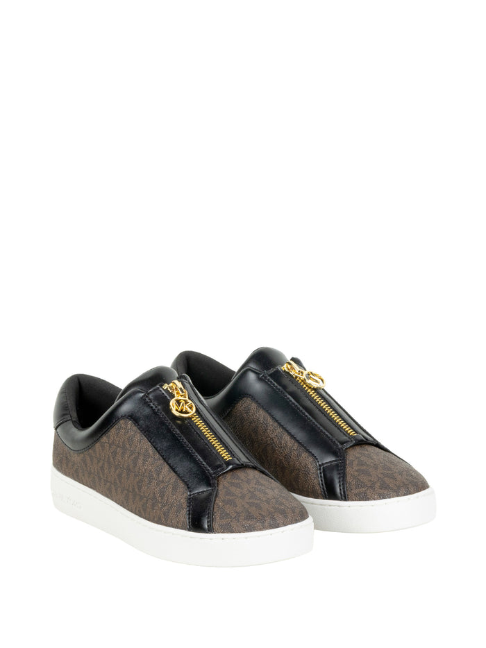 Michael Kors Sneakers Brown Textile