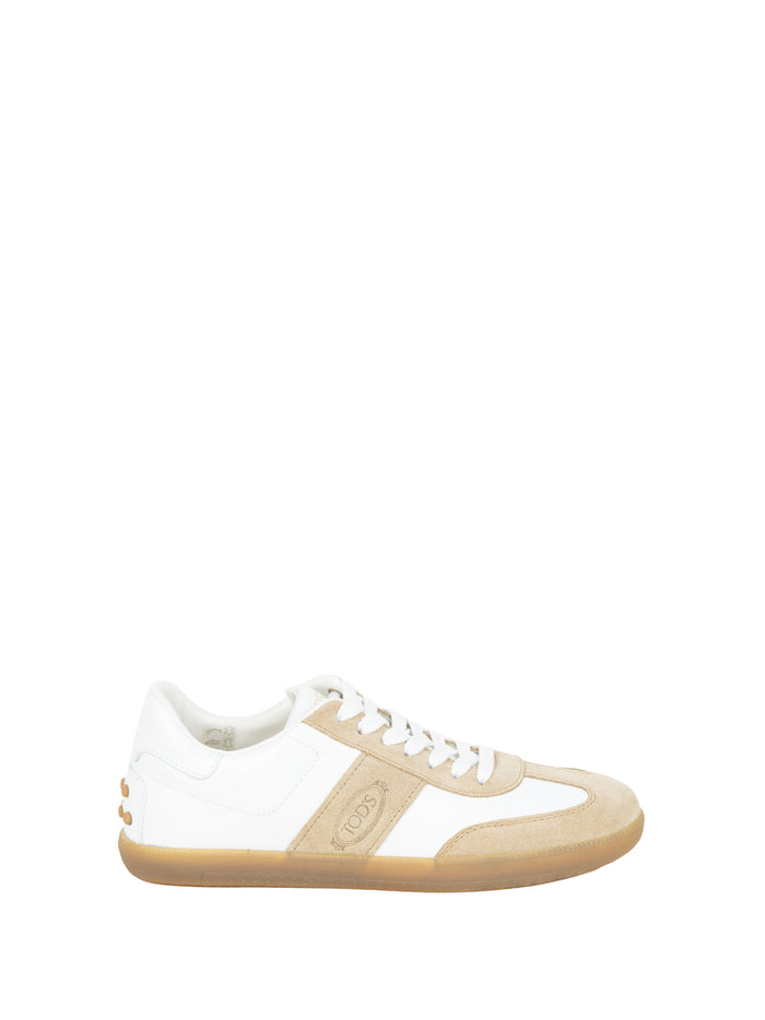 Tods Sneakers Corda Bianco Calfskin
