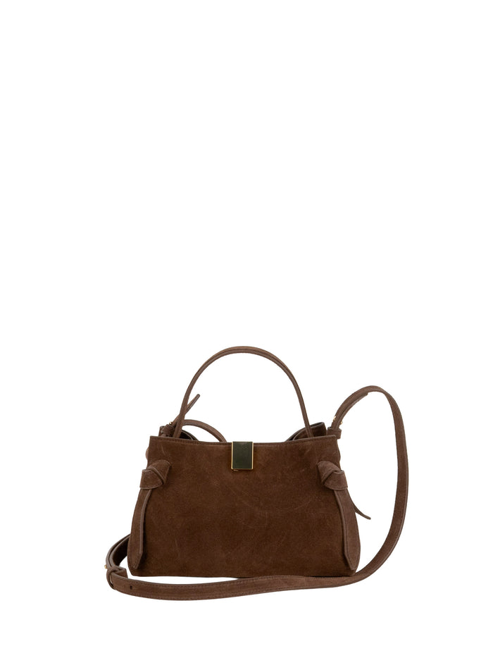 Yuzefi Bags Brown Suede